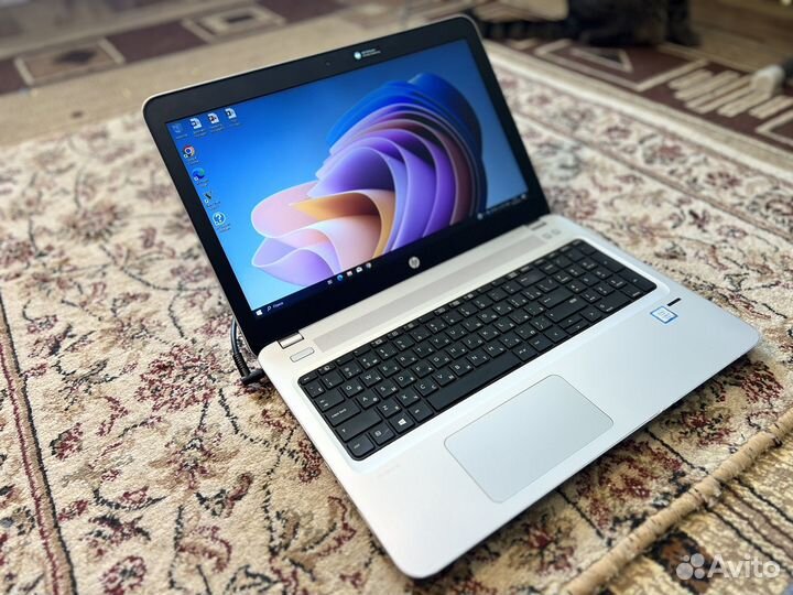 Мощный Ноутбук HP Probook i7-7500u/6гб/1тр hdd