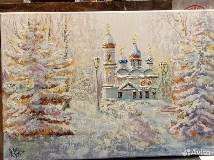 Картина маслом на холсте