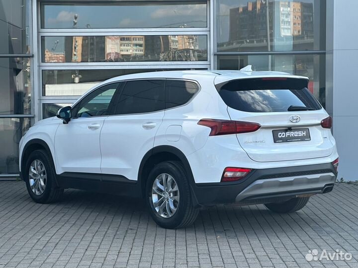 Hyundai Santa Fe 2.4 AT, 2019, 123 893 км