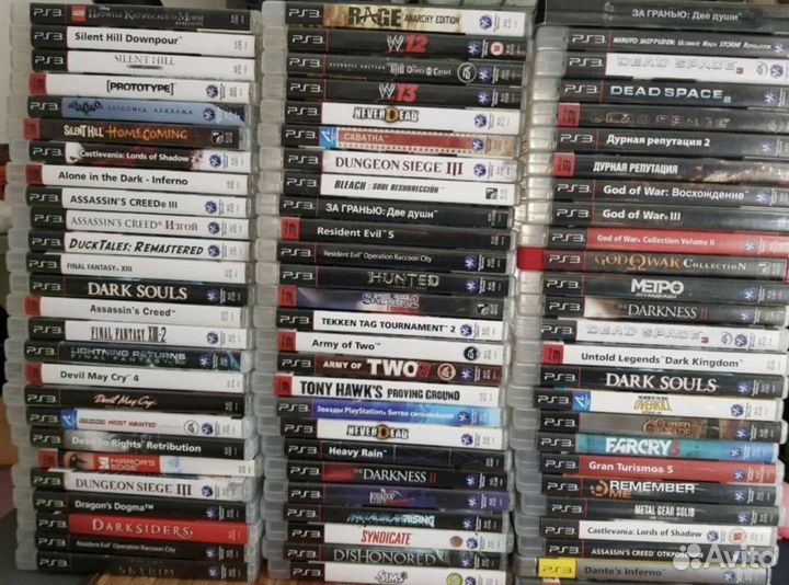Игры диски PS3 PS4 PS5