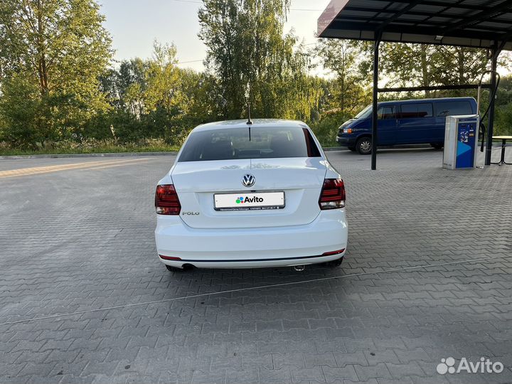 Volkswagen Polo 1.6 AT, 2018, 39 745 км