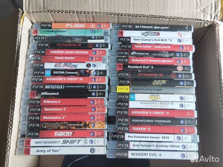Sony PS3 игры каждый диск по 500