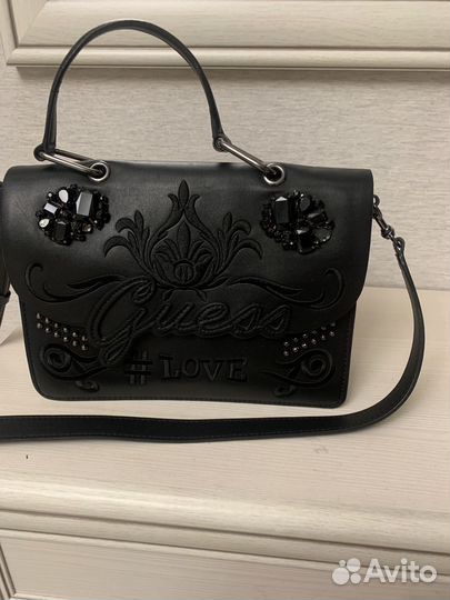 Сумка женская натуральная кожа черная