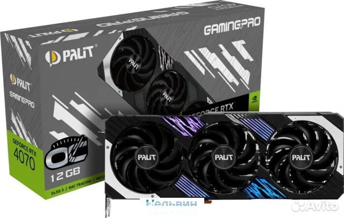 Palit GeForce RTX 4070 gamingpro OC 12G (ned4070h1