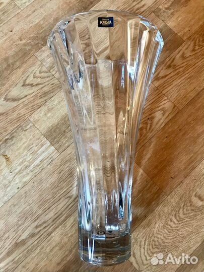 Ваза Богемский хрусталь Богемское стекло