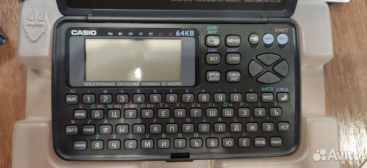 Электронный дневник Casio sf-4600rs