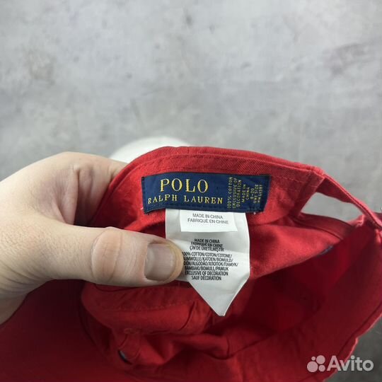 Кепка Polo Ralph Lauren Оригинал (Tommy Nike)