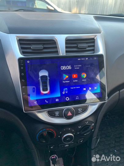 Магнитола Hyundai Solaris 1 (2010-17) Teyes