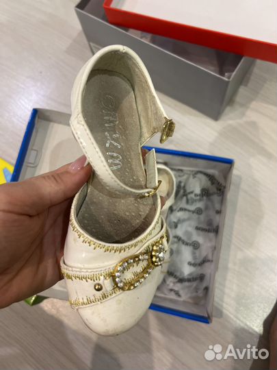 Туфли для девочки 25 размер
