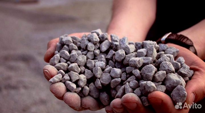 Щебень гравийный с доставкой