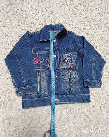 Джинсовка 45 см по спинке