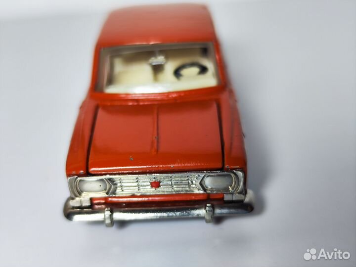 Модель Москвич 412, СССР, оранж, А2, без ми, 1:43