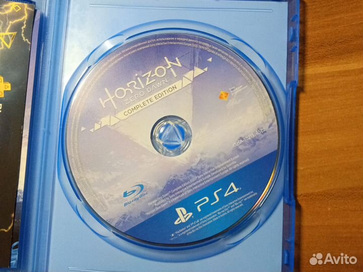 Диск Horizon zero dawn ps4