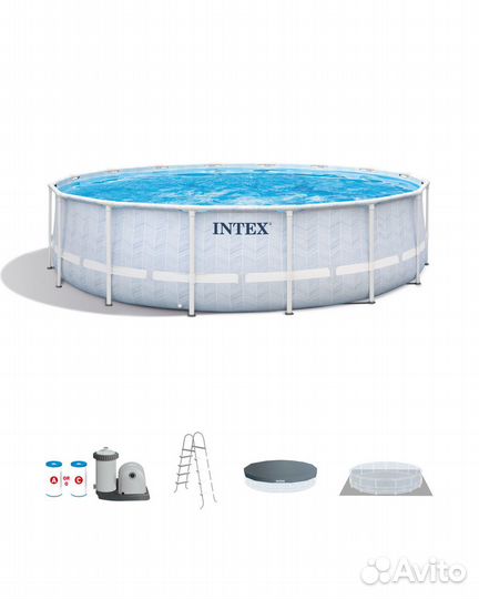 Каркасный бассейн Intex 4.88 x 1.22 м, 26746