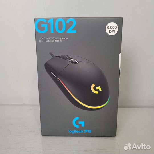 Мышь logitech G102 lightsync (Новая)