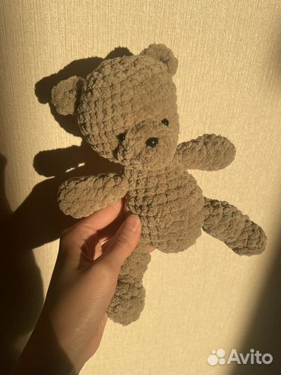 Вязаные игрушки Мишка