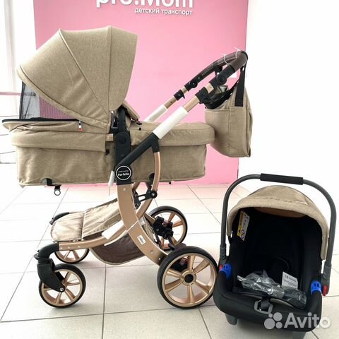 Детская Коляска 3 в 1. Новая