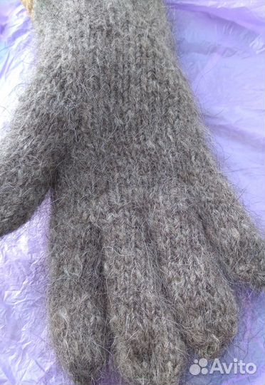 Пуховые перчатки и варежки мужские