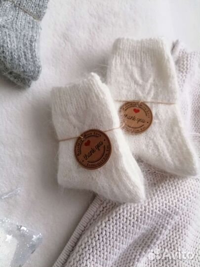 Пуховые носки детские