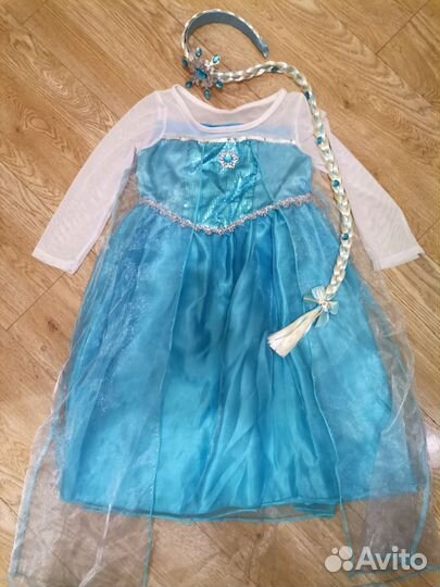 Платье Эльзы и снежной королевы (прокат)