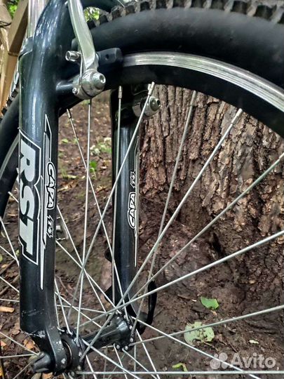 Горный велосипед, двухподвес