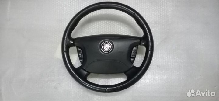 Руль с подушкой кожа Jaguar S-type 2007 г