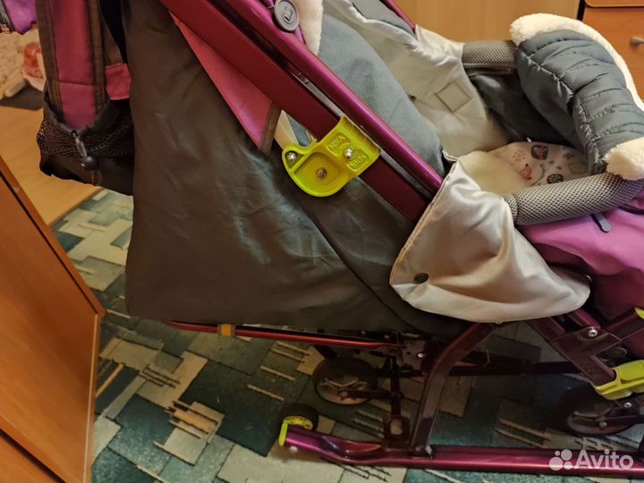 Детские санки коляска ника кидс 7-2