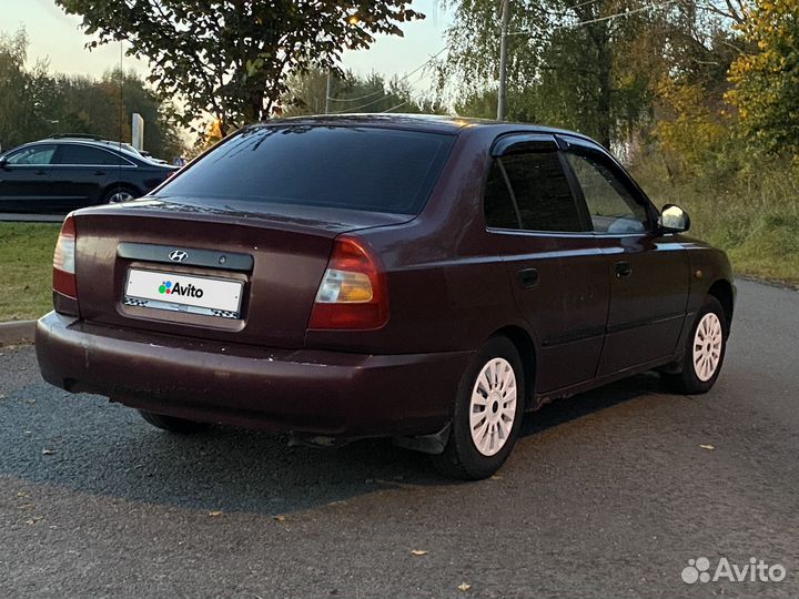 Hyundai Accent 1.5 МТ, 2008, 200 000 км
