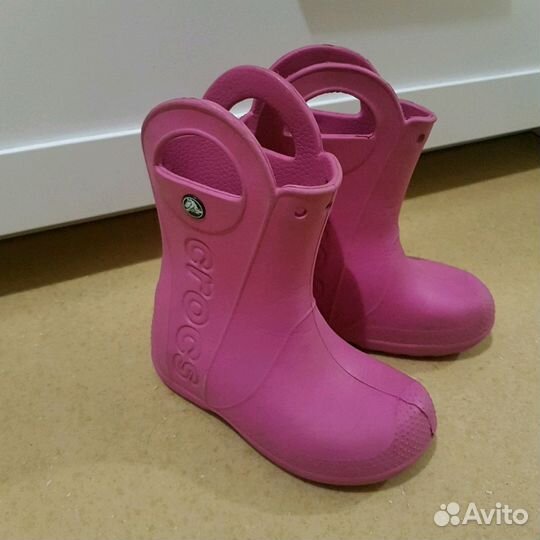 Новые сапоги Crocs р. 11