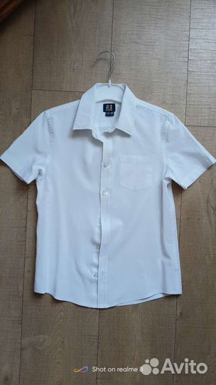 Жилет, рубашка, водолазка, брюки 122-128