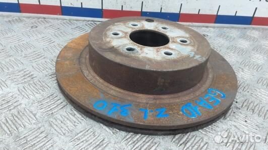 Диск тормозной задний nissan pathfinder R51 (GEA10