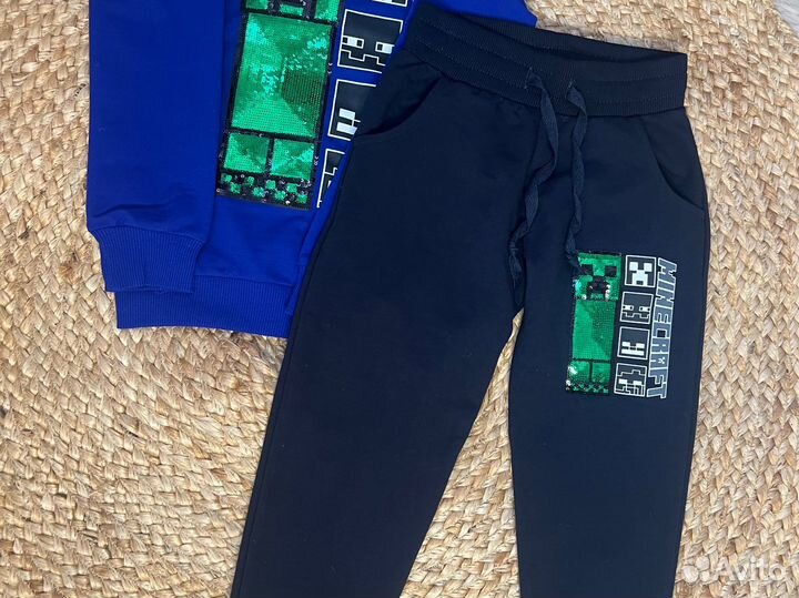 Костюм для мальчика 104-152 новый Майнкрафт