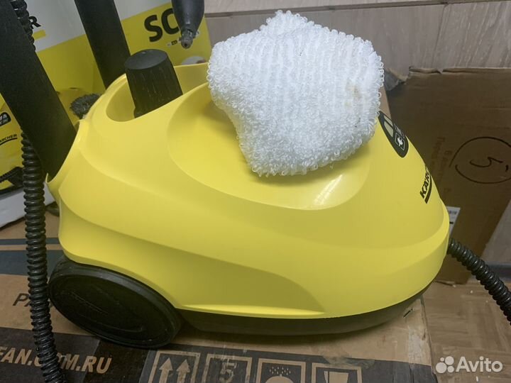 Пароочиститель karcher sc 2 easyfix желтый