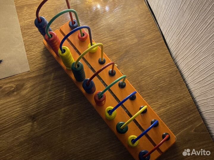 Счеты деревянные