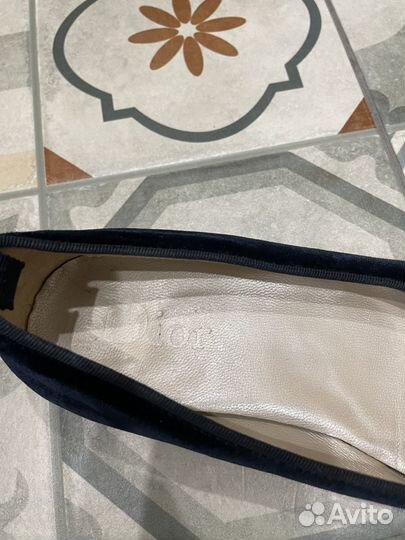 Балетки Dior детские