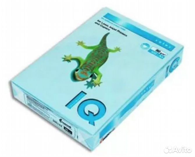 Бумага для принтера IQ color А4, 80гр, 500л Mondi