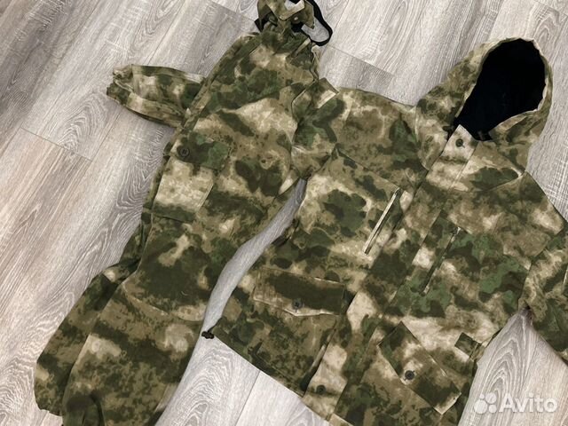 Утепленные костюмы Горка-5 мох. Демисезон