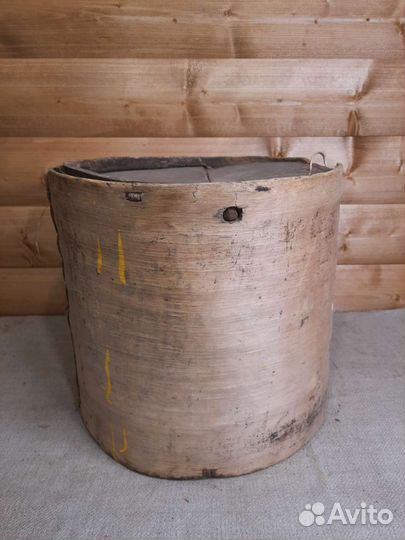 Короб Лубяной С Крышкой для Хранения Муки 19в 3