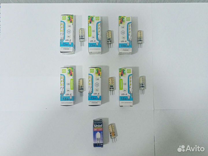 Светодиодные лампочки g4