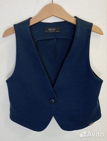 Школьная форма (жилет) для девочки 116-122