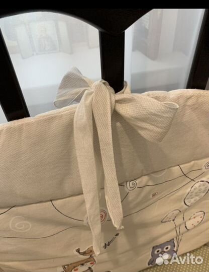 Бортики в детскую кроватку