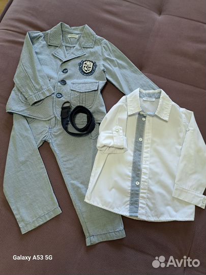 Костюм тройка для мальчика 92