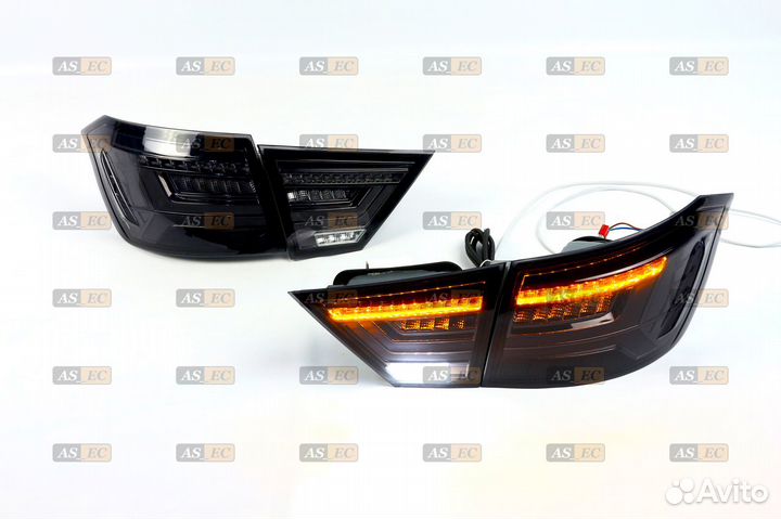 Веста Фонари Тюнинг в стиле ауди тонированные