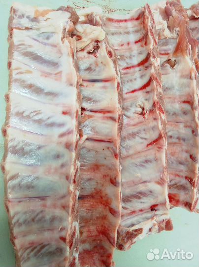 Ребра лента свинина