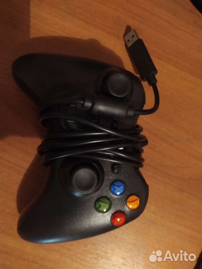 Геймпад xbox 360 проводной