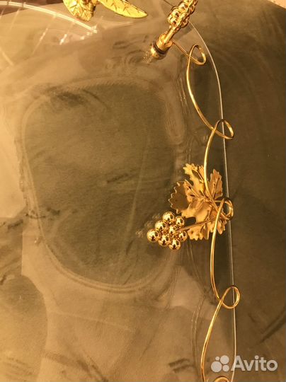 Блюдо стеклянное