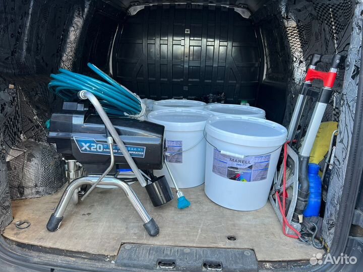 Аренда безвоздушного аппарата краскапульта