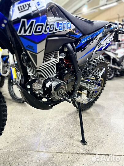 Мотоцикл Кросс Motoland XT300 HS 175FMM (PR5) птс