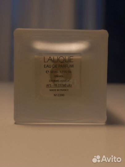 Продам духи perles de lalique lalique