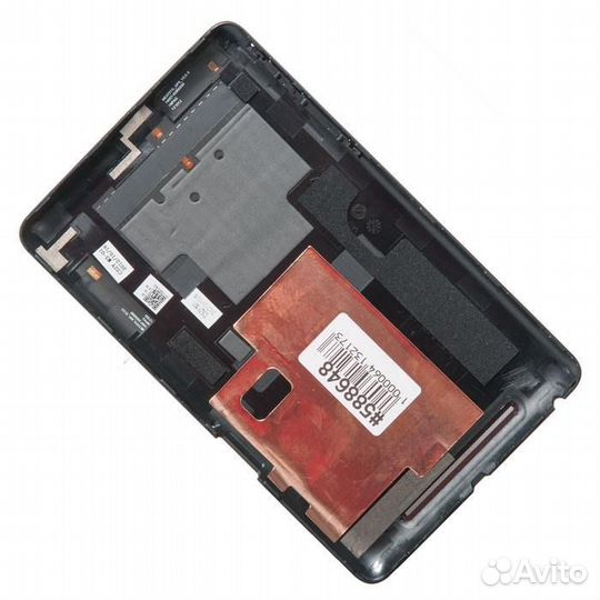 Задняя крышка для Asus ME370TG-1B, с разбора, темн